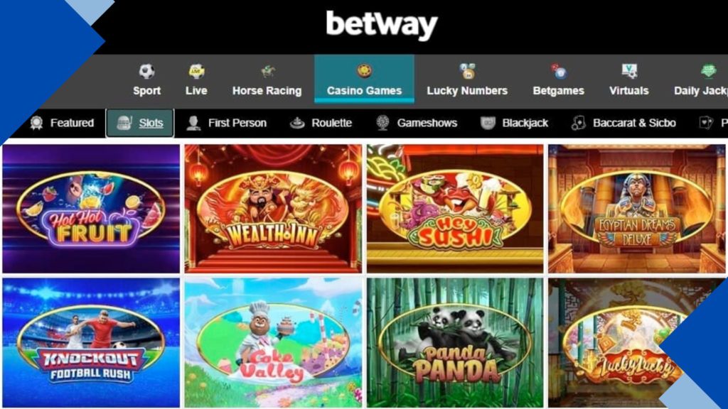 Casino games at Betway